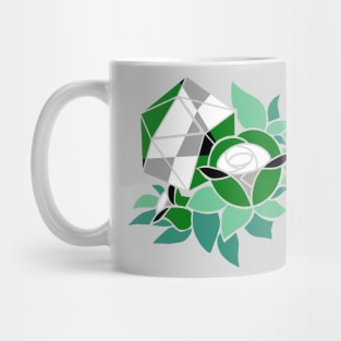 Pretty Poly Rose Aegoromantic Pride Mug